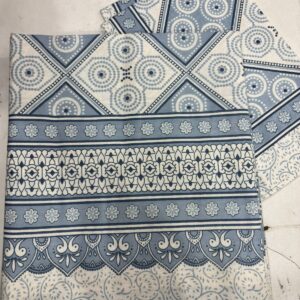 Screen Print Cotton Bed Sheet Single Size