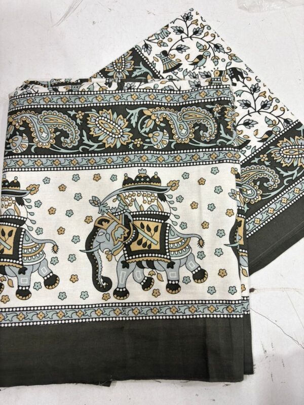 Screen Print Cotton Bed Sheet Single Size