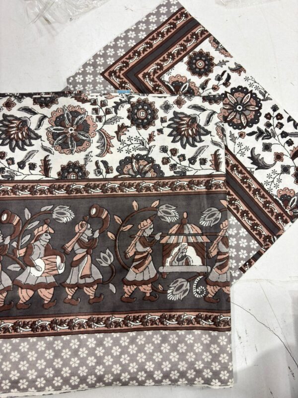 Screen Print Cotton Bed Sheet Single Size