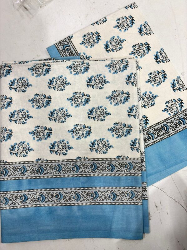 Screen Print Cotton Bed Sheet Single Size