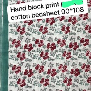 Block Print Bedsheet With 2 Pillow