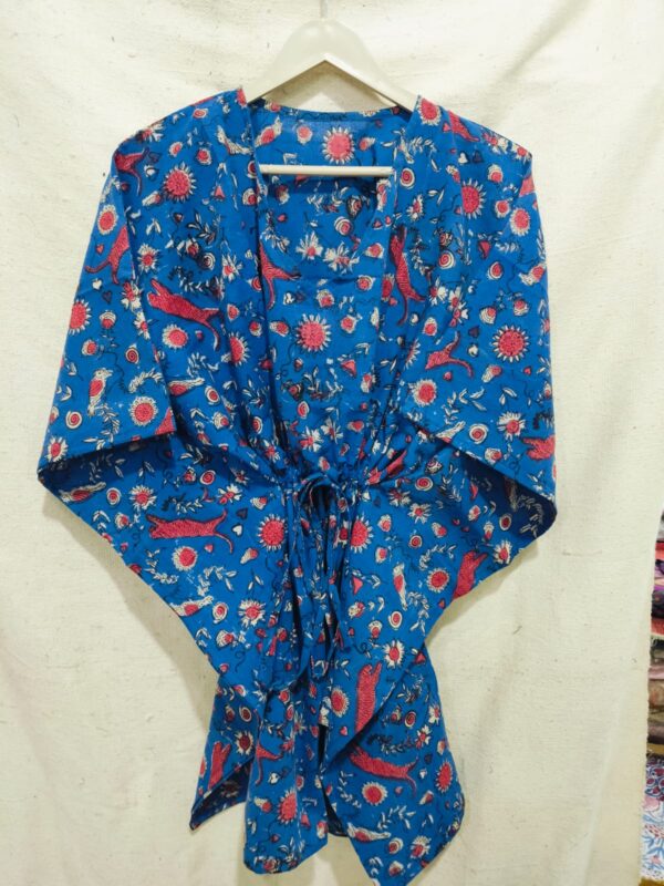 Block Print Short Kaftan