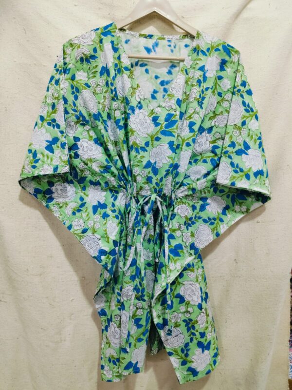 Block Print Short Kaftan