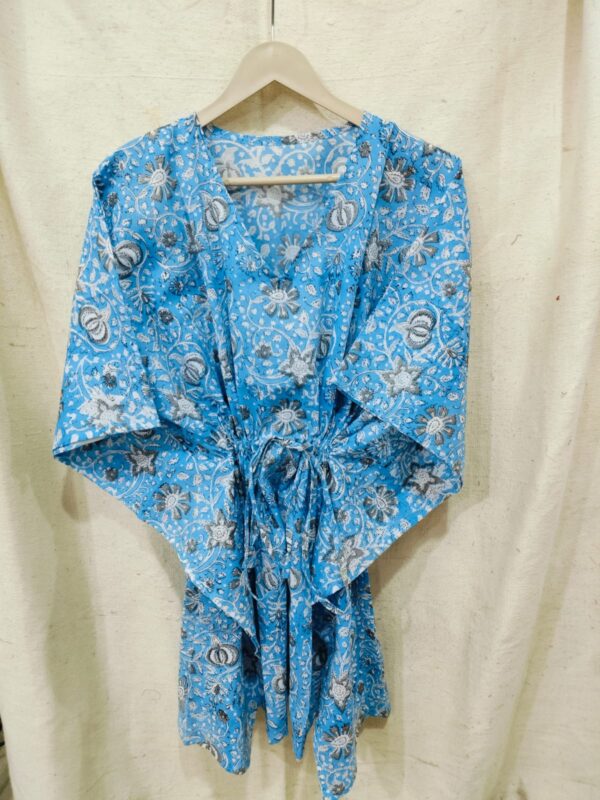 Block Print Short Kaftan