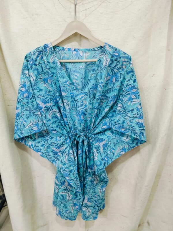 Block Print Short Kaftan