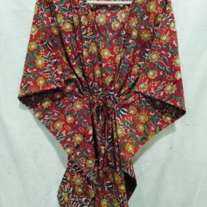 Block Print Short Kaftan