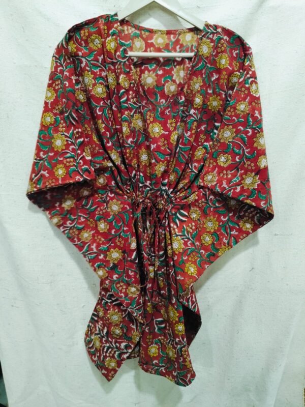 Block Print Short Kaftan