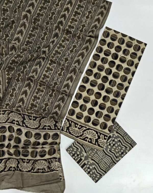 Hand block Vanaspati Print Cotton Suit