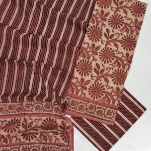 Hand block Vanaspati Print Cotton Suit