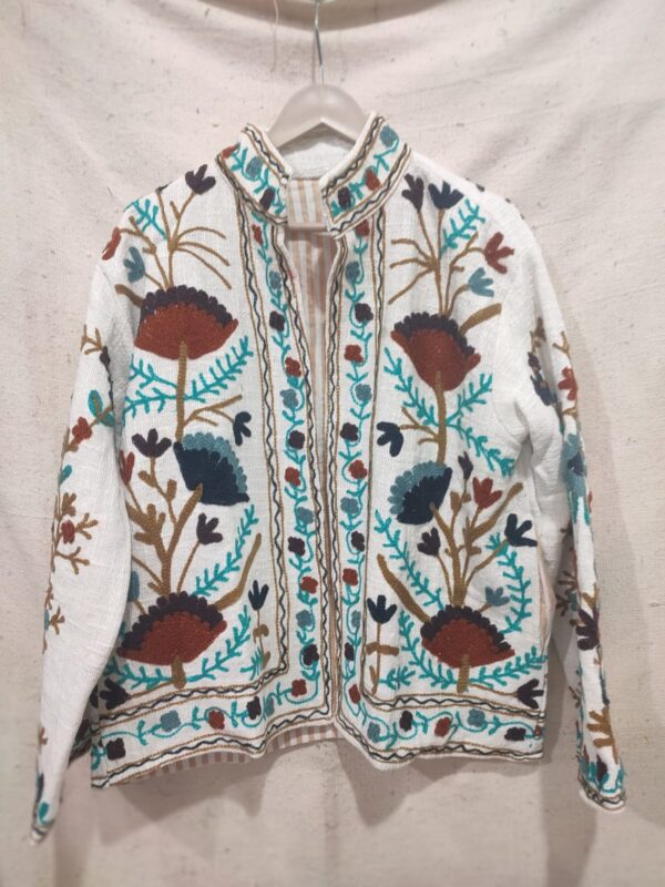 Sujani Jacket Khadi Cotton