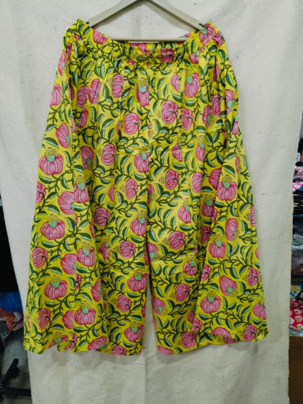 Jaipuri Print Cotton Palazo