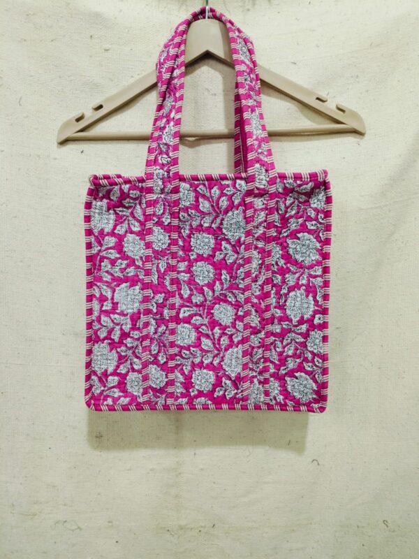 Jaipuri Print Quilted Small Bag & Tiffin Bag