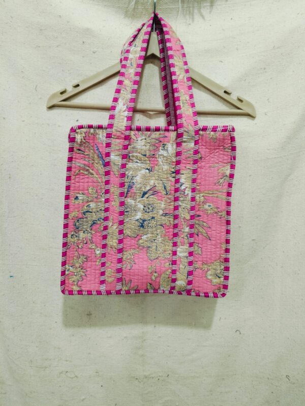 Jaipuri Print Quilted Small Bag & Tiffin Bag