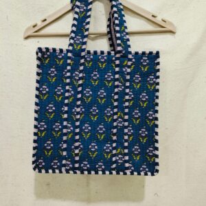 Jaipuri Print Quilted Small Bag & Tiffin Bag