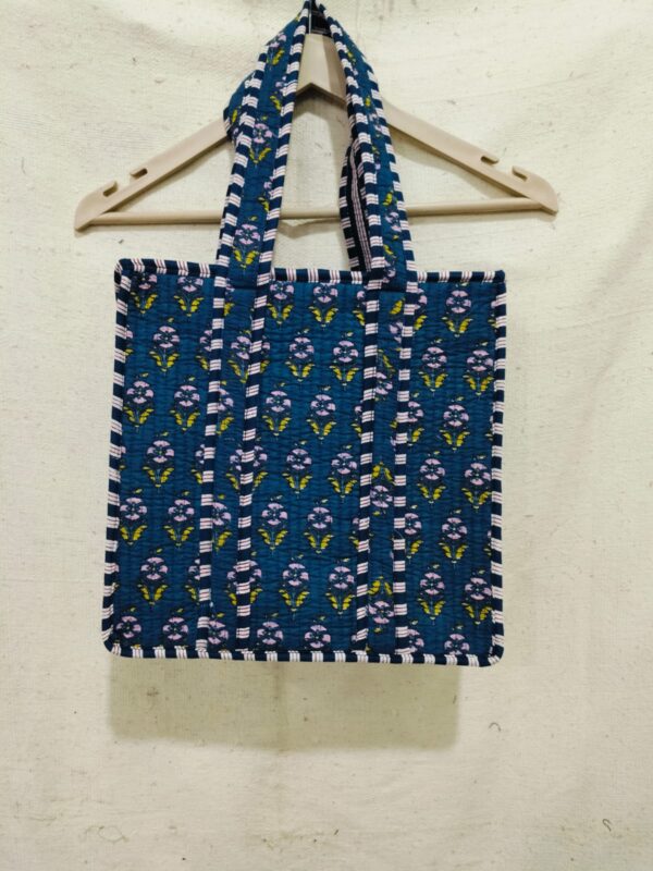 Jaipuri Print Quilted Small Bag & Tiffin Bag