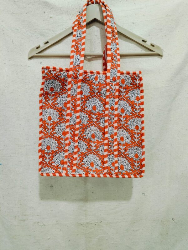Jaipuri Print Quilted Small Bag & Tiffin Bag
