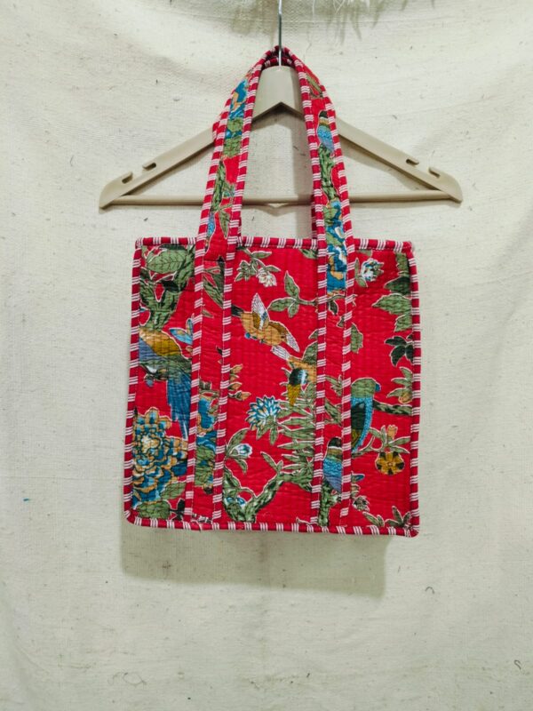 Jaipuri Print Quilted Small Bag & Tiffin Bag