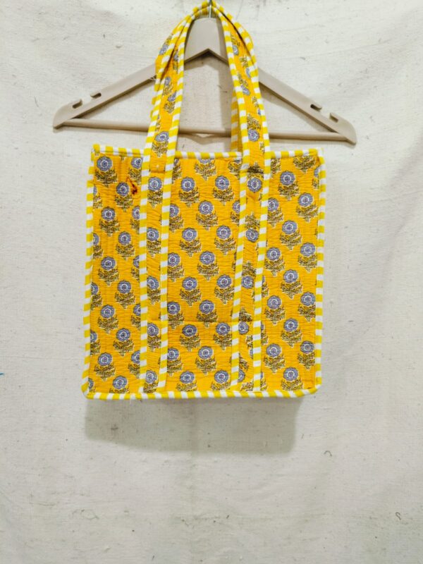 Jaipuri Print Quilted Small Bag & Tiffin Bag