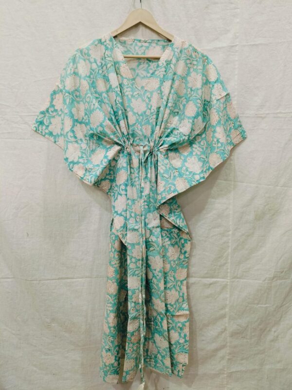 Block Print Long Kaftan