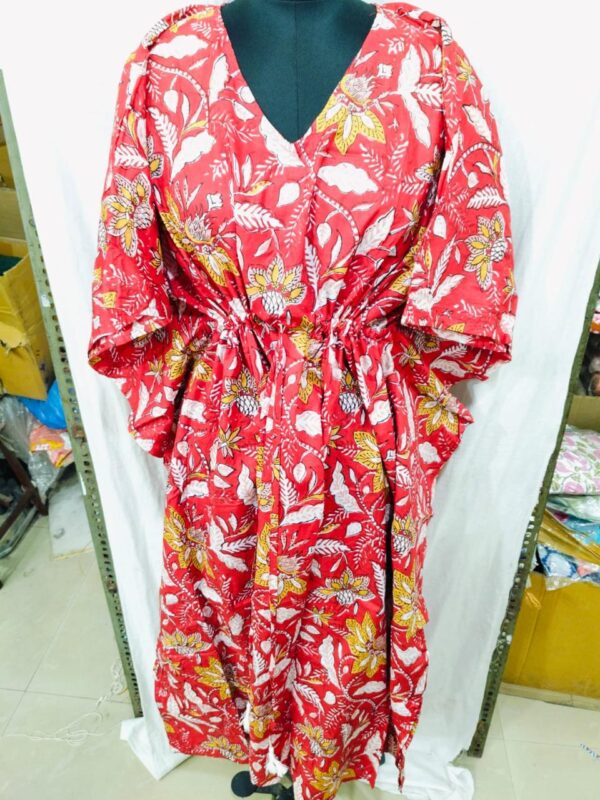 Jaipuri Print Long Kaftan