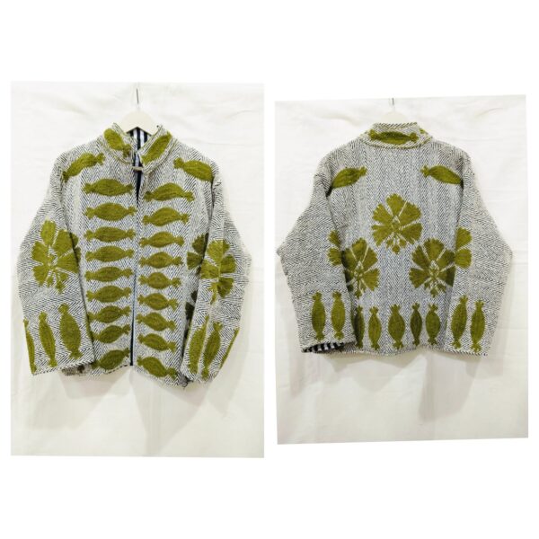 Khadhi Cotton Suzani Jacket