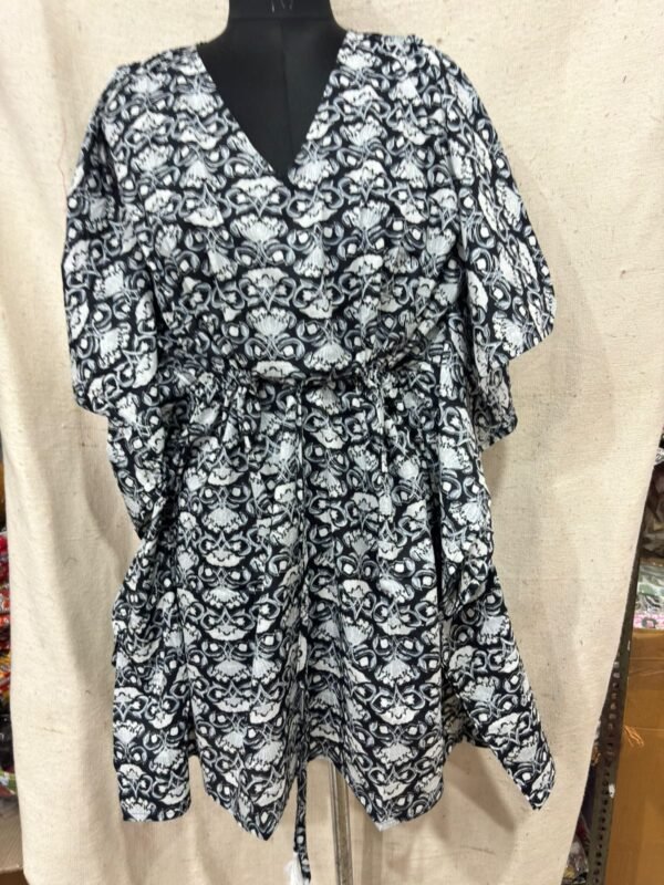 Jaipuri Print Short Kaftan