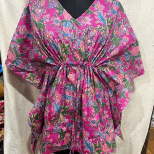 Jaipuri Print Short Kaftan