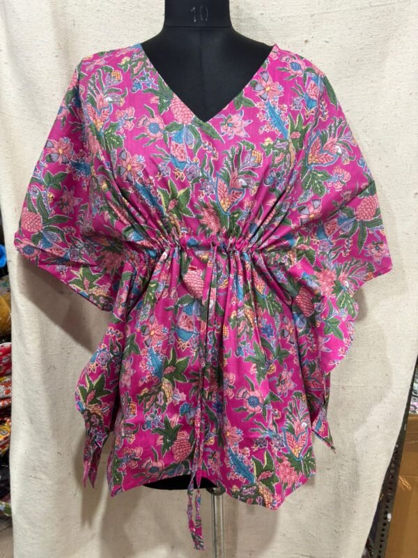 Jaipuri Print Short Kaftan