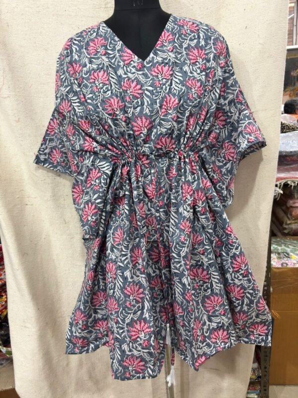 Jaipuri Print Short Kaftan