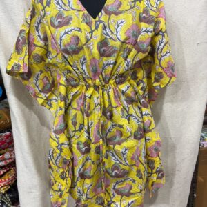 Jaipuri Print Short Kaftan