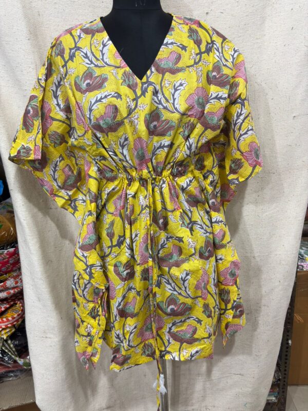 Jaipuri Print Short Kaftan