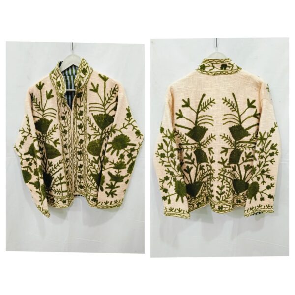 Sujani Jacket Khadi Cotton