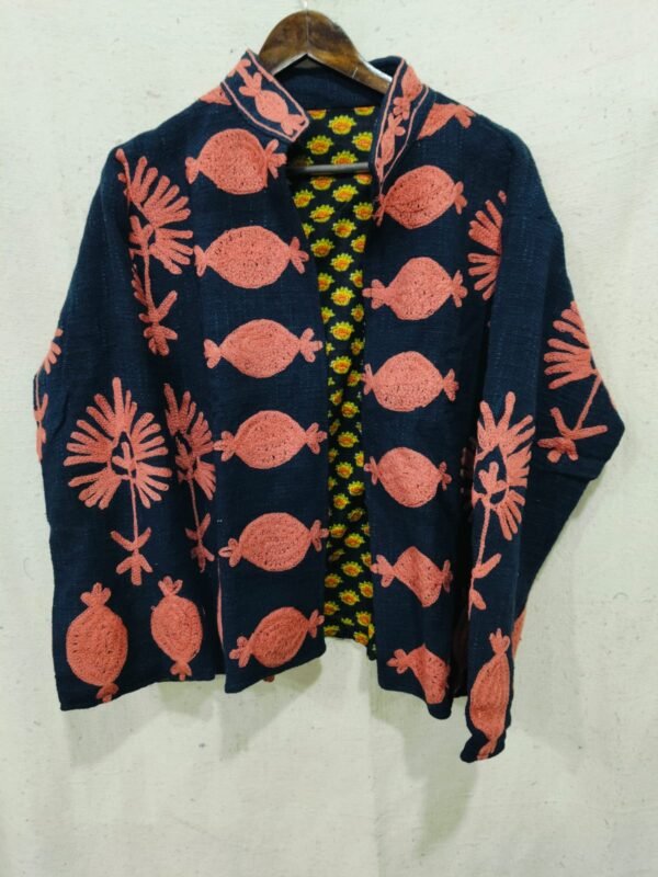 Sujani Jacket Khadi Cotton