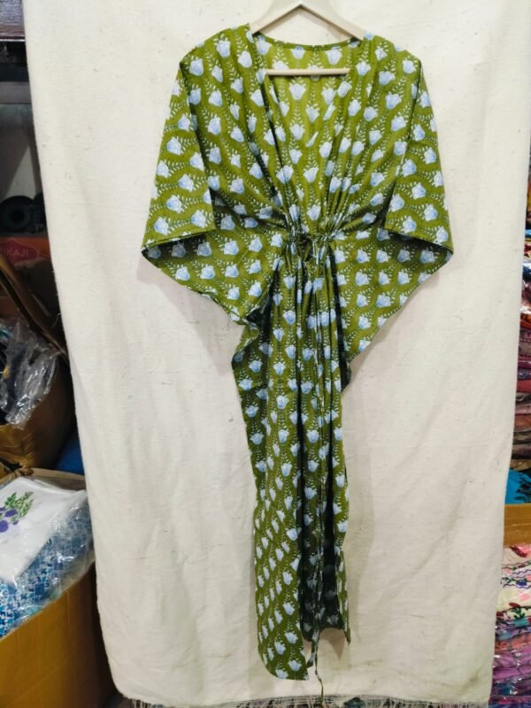 Jaipuri Print Long Kaftan