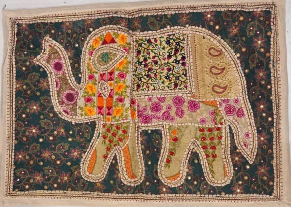 Elephant Wall Patchwork Hanging
