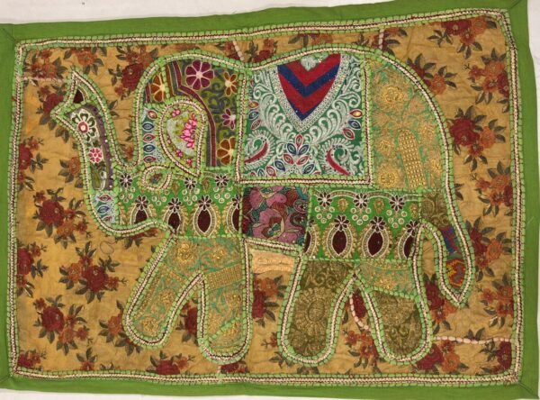 Elephant Wall Patchwork Hanging
