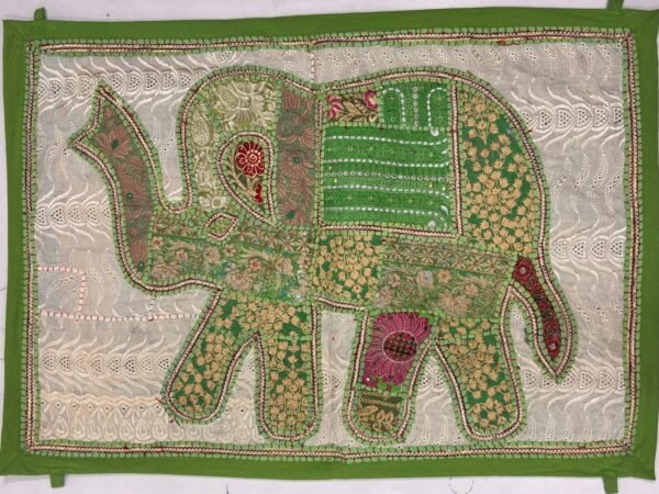 Elephant Wall Patchwork Hanging