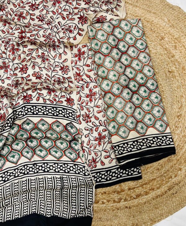 Modal Silk With Dupatta Modal Silk  With Bottom Maslin Cotton