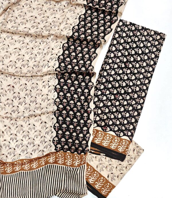 Modal Silk With Dupatta Modal Silk  With Bottom Maslin Cotton