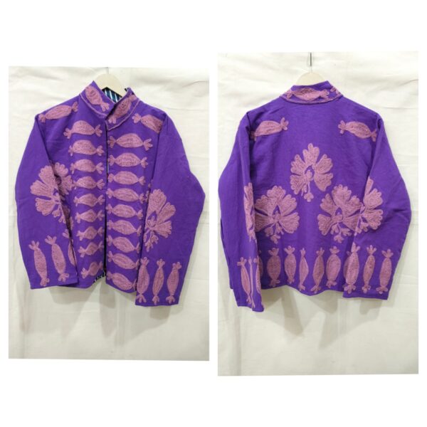 Sujani Jacket Khadi Cotton