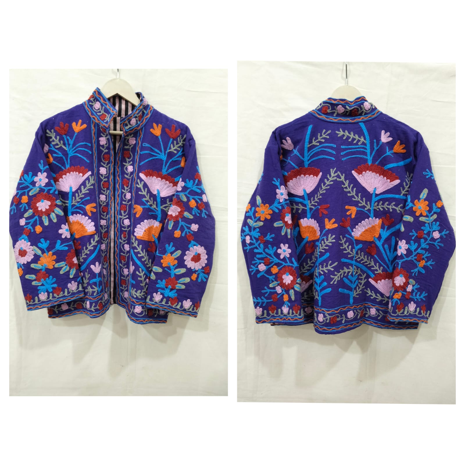 Sujani Jacket Khadi Cotton