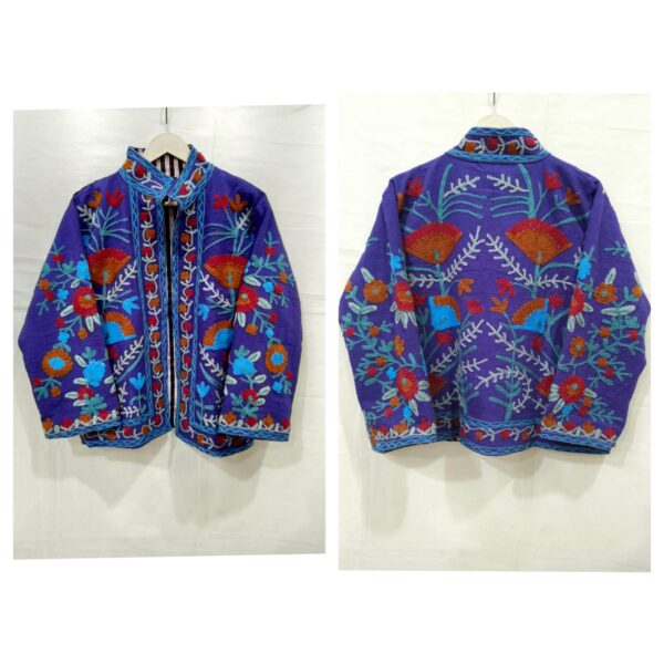 Sujani Jacket Khadi Cotton