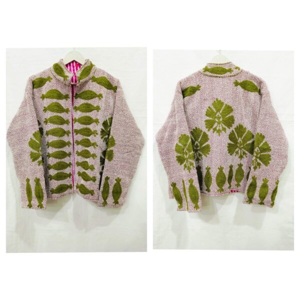 Khadhi Cotton Suzani Jacket