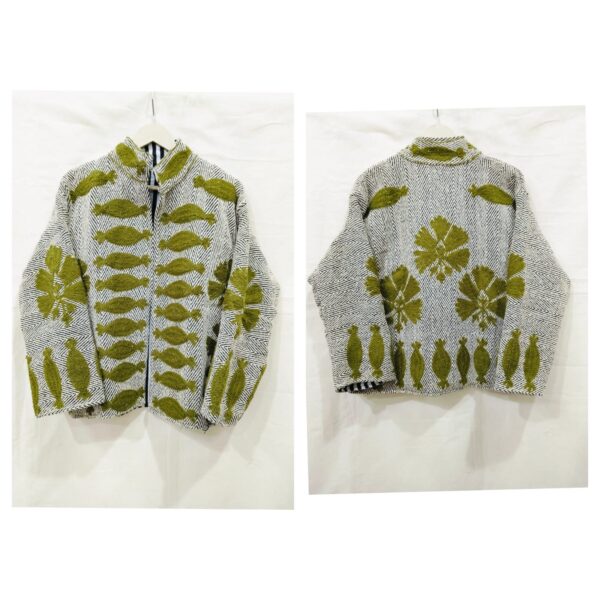 Khadhi Cotton Suzani Jacket