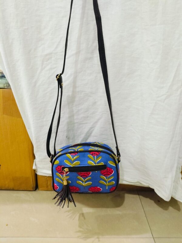 Jaipur Print Cotton Small Sling Bag