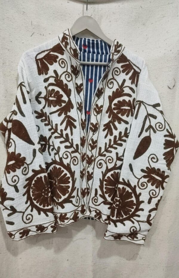Sujani Jacket Khadi Cotton