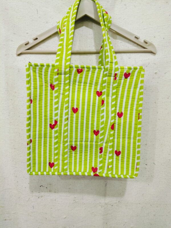 Jaipuri Print Quilted Small Bag & Tiffin Bag
