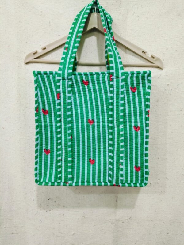 Jaipuri Print Quilted Small Bag & Tiffin Bag
