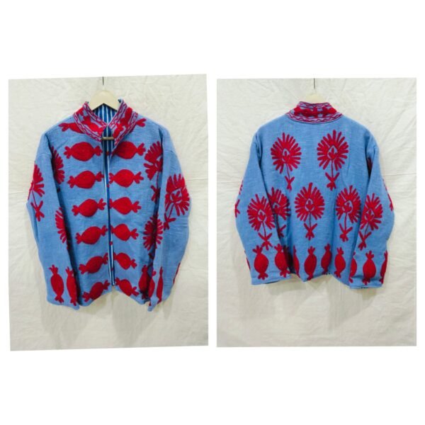 Sujani Jacket Khadi Cotton