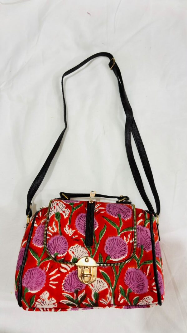 Jaipur Print Cotton Sling Bag